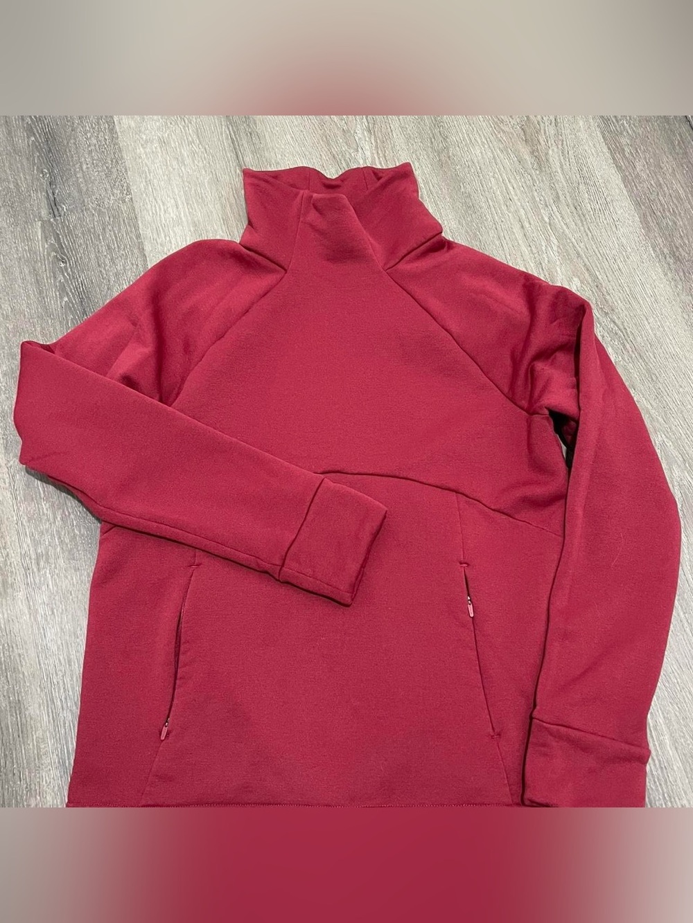 Athleta polartech funnel neck sweatshirt